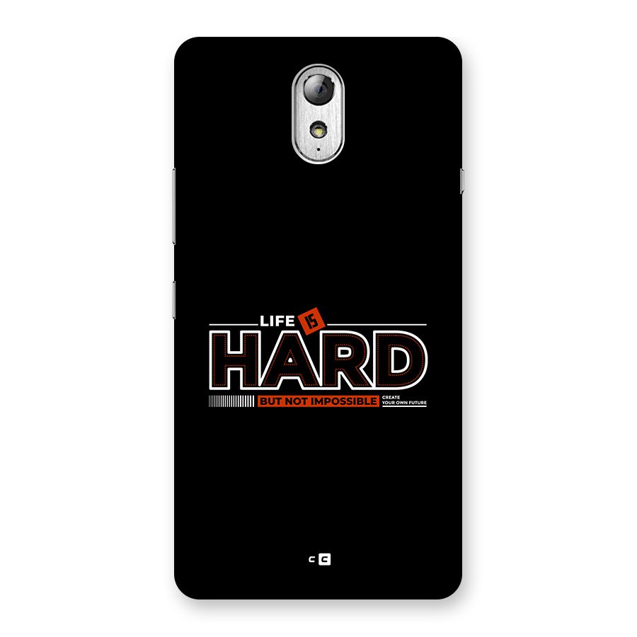 Life Is Hard Back Case for Lenovo Vibe P1M
