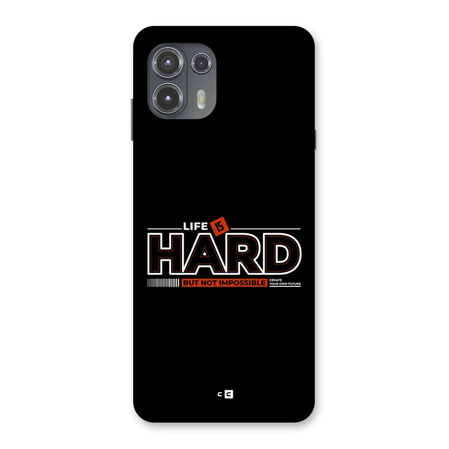 Life Is Hard Back Case for Motorola Edge 20 Fusion