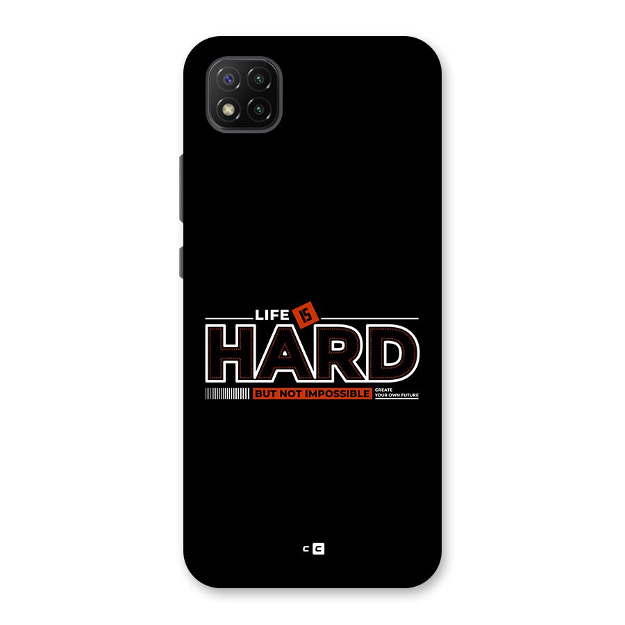 Life Is Hard Back Case for Poco C3