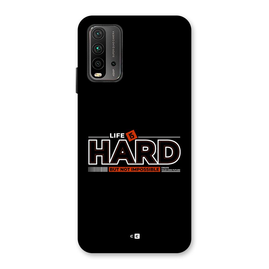 Life Is Hard Back Case for Redmi 9 Power