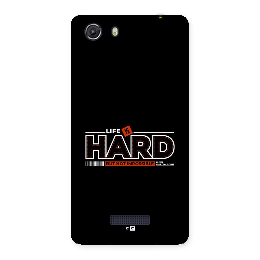 Life Is Hard Back Case for Unite 3