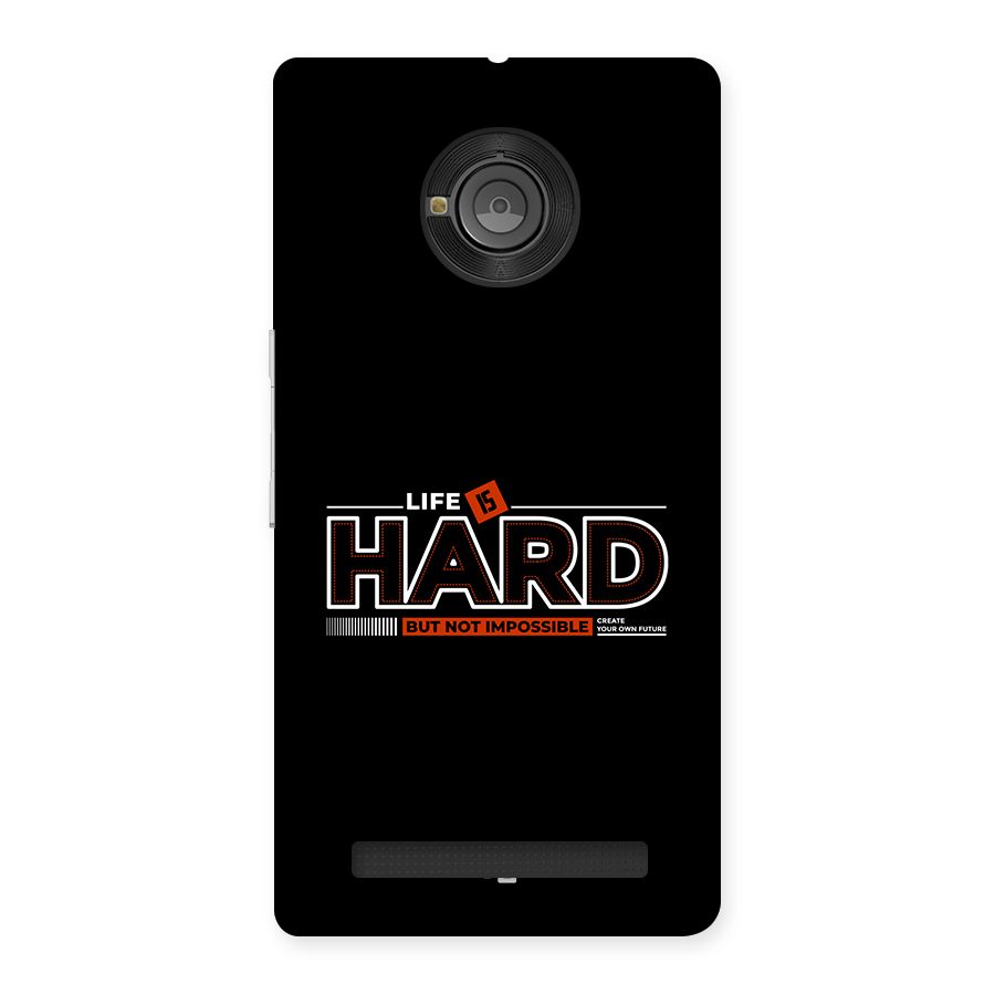 Life Is Hard Back Case for Yunique