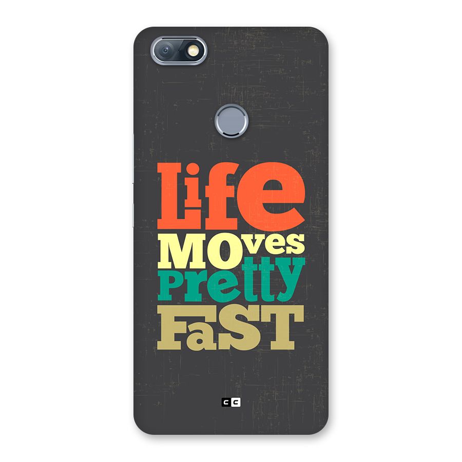 Life Moves Fast Back Case for Infinix Note 5