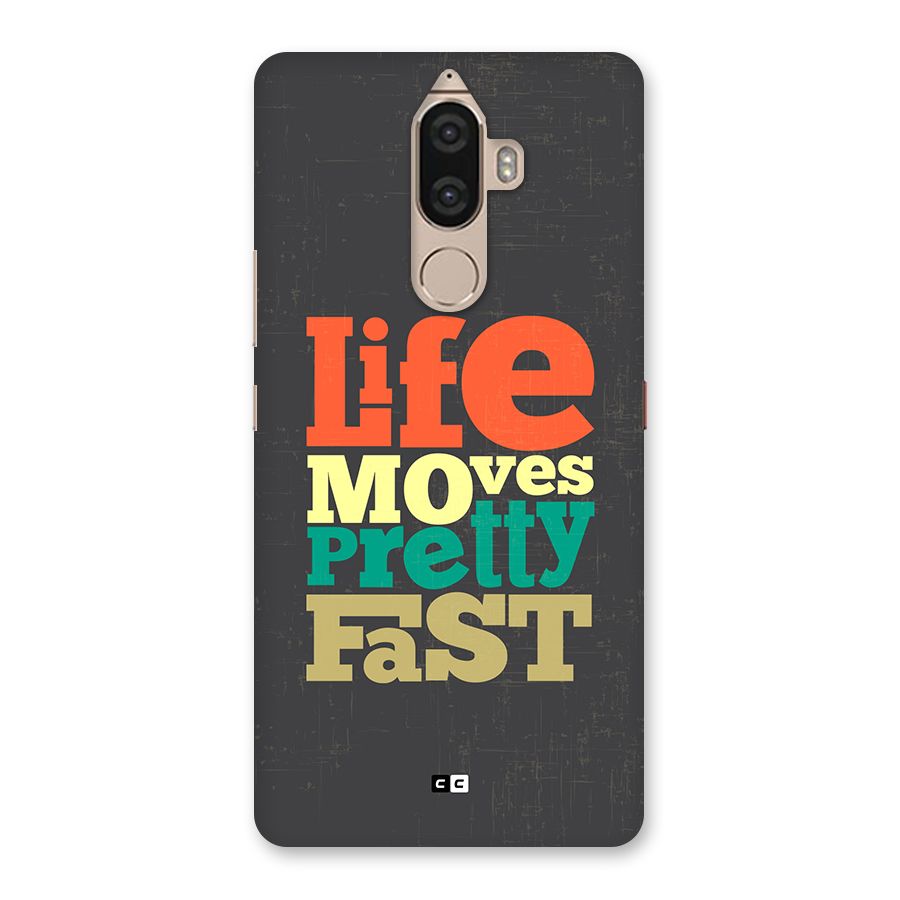 Life Moves Fast Back Case for Lenovo K8 Note