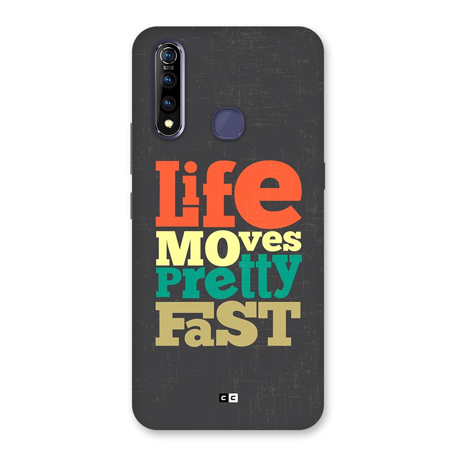 Life Moves Fast Back Case for Vivo Z1 Pro