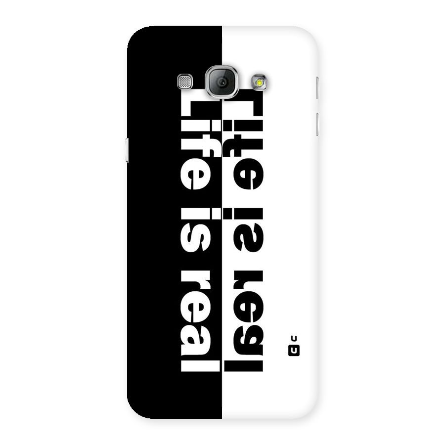 Life Reality Back Case for Galaxy A8