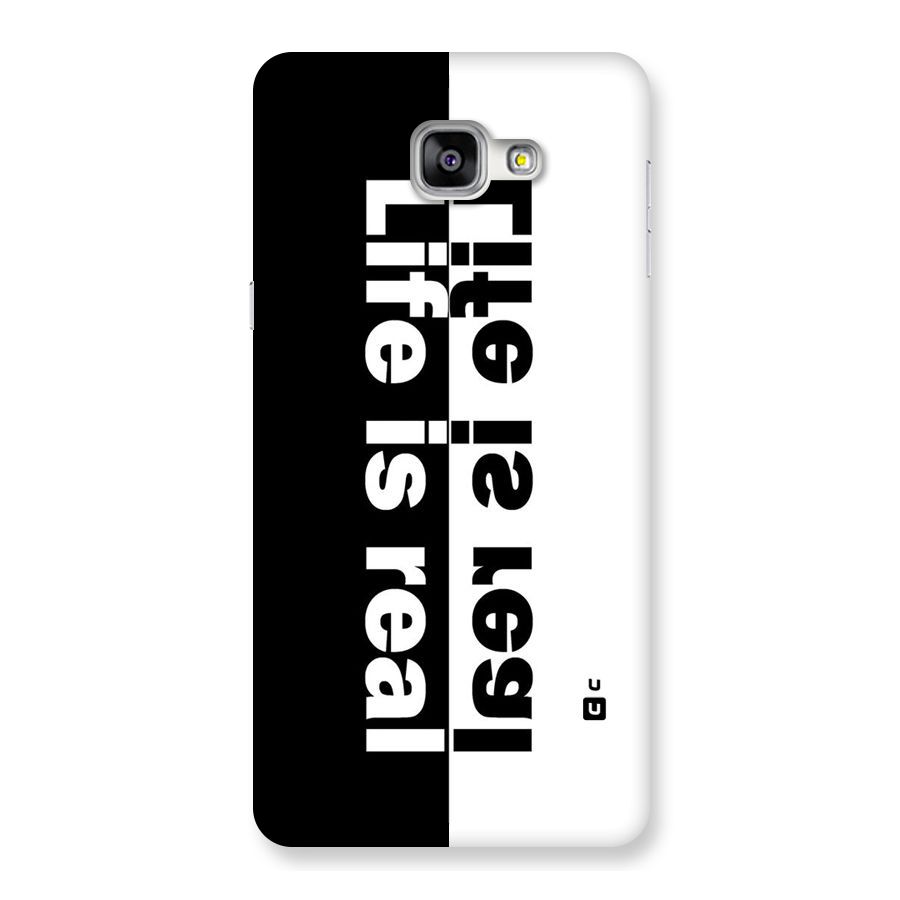 Life Reality Back Case for Galaxy A9