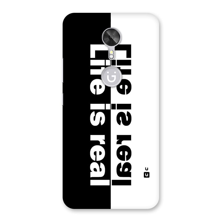 Life Reality Back Case for Gionee A1