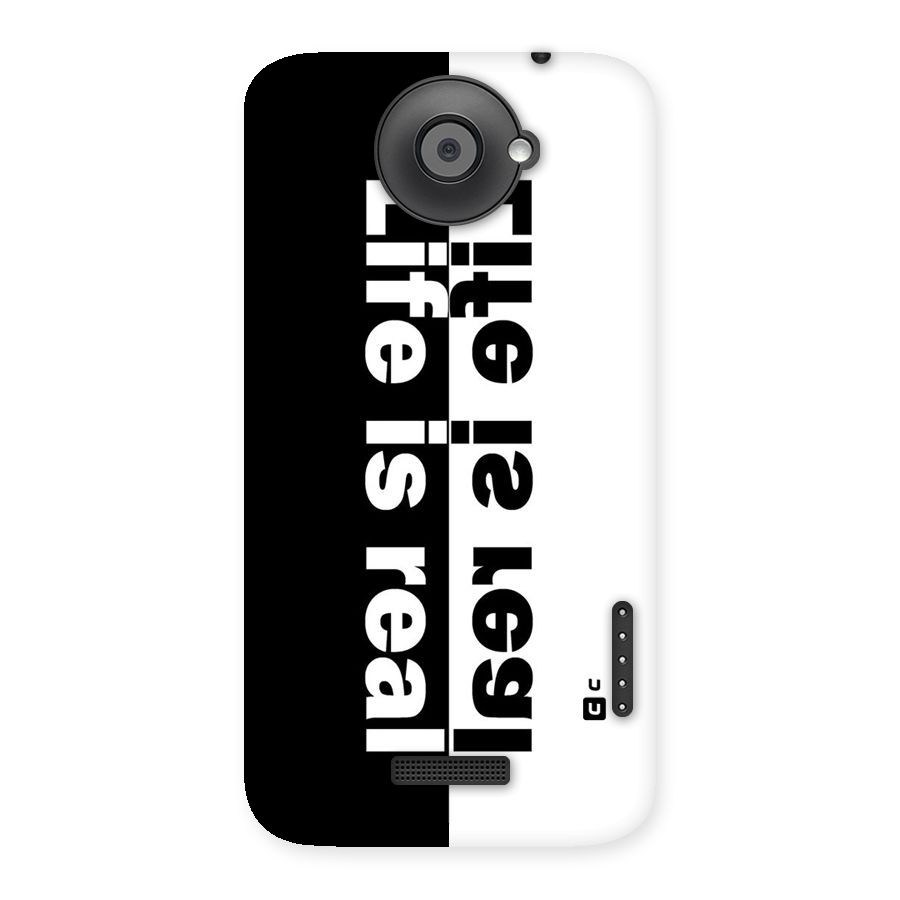 Life Reality Back Case for HTC One X
