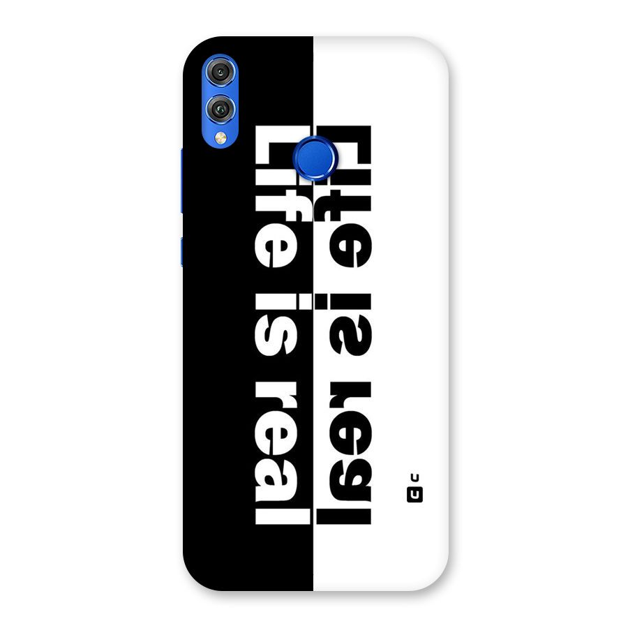 Life Reality Back Case for Honor 8X