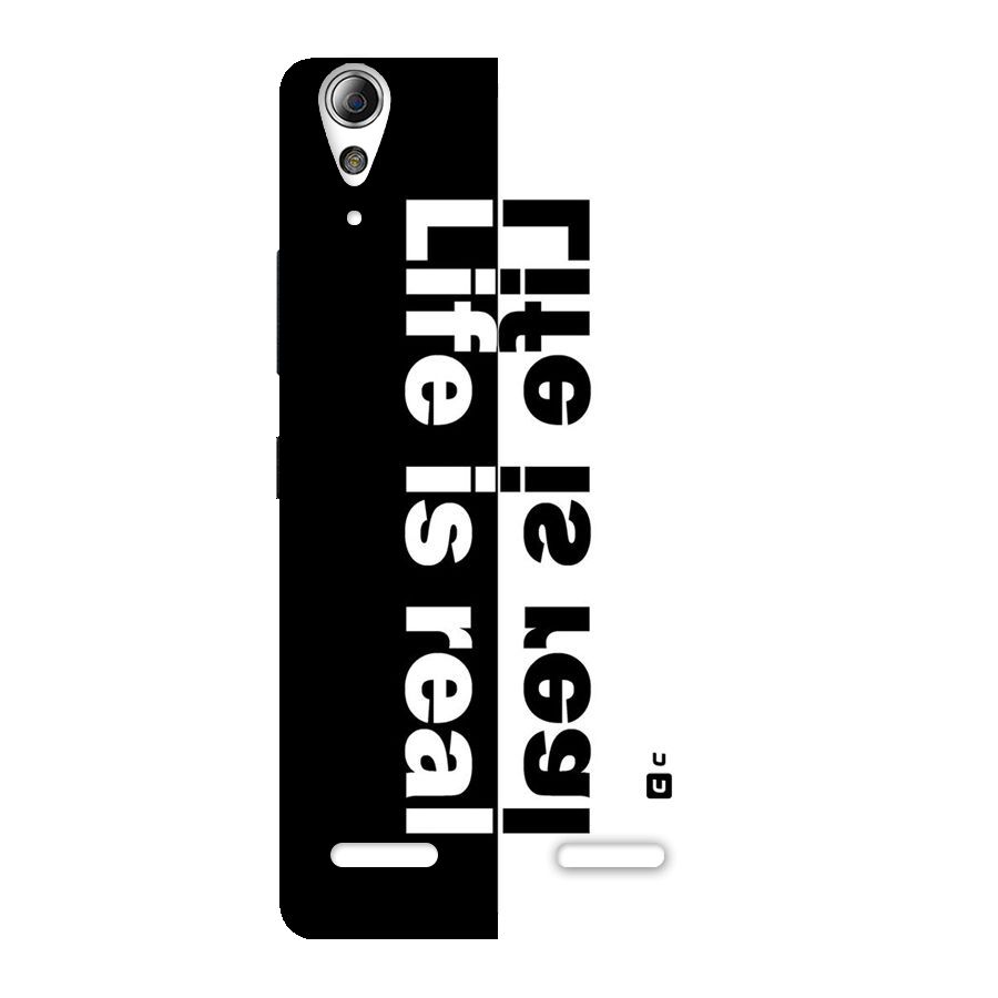 Life Reality Back Case for Lenovo A6000