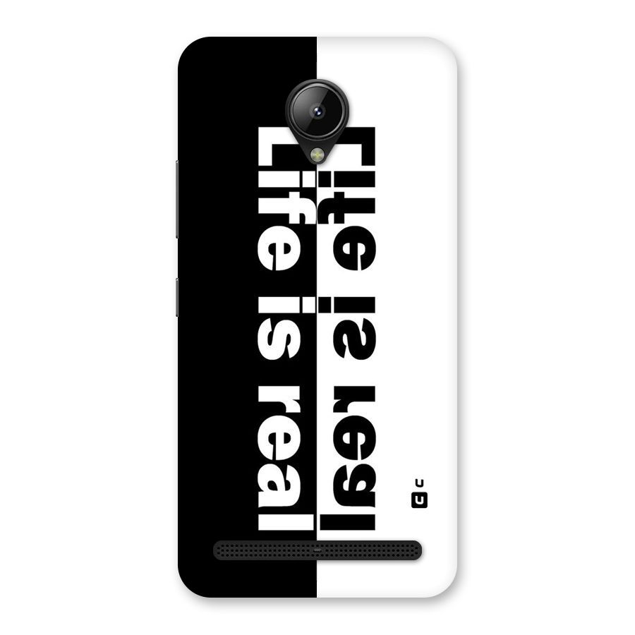 Life Reality Back Case for Lenovo C2