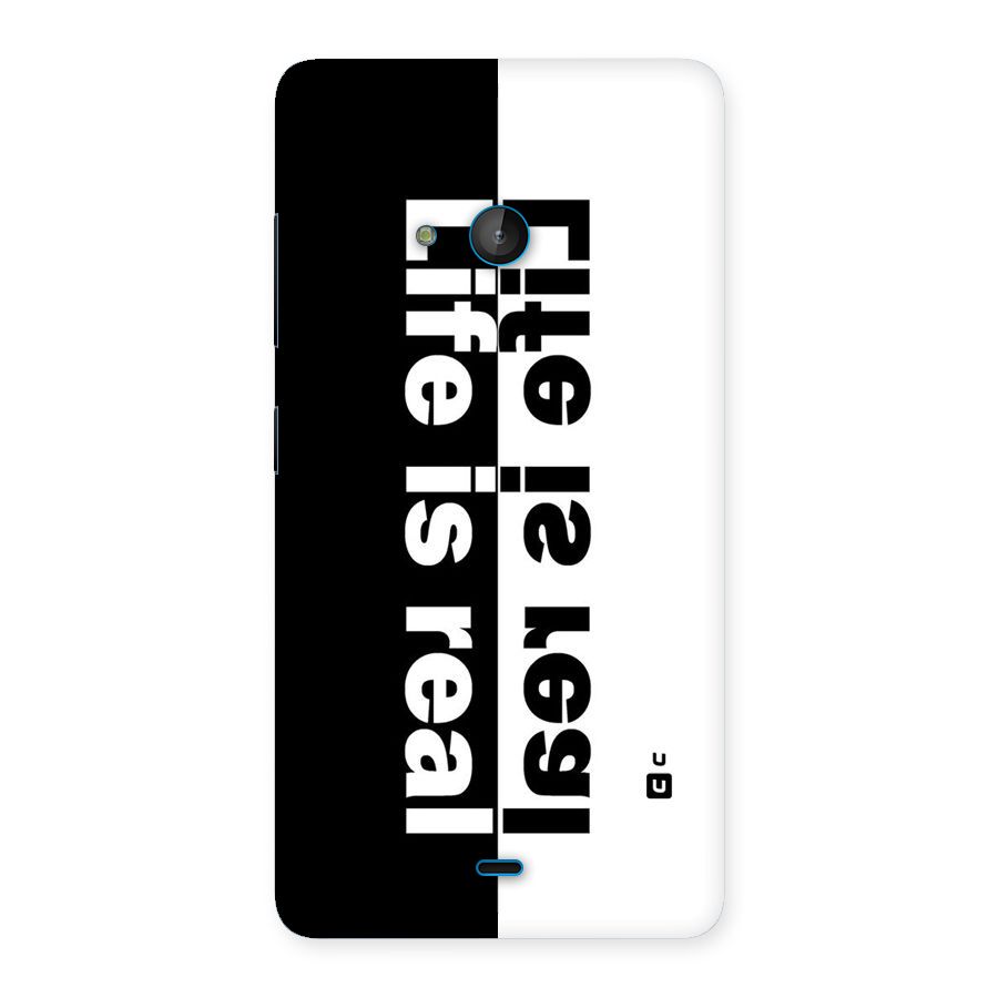 Life Reality Back Case for Lumia 540