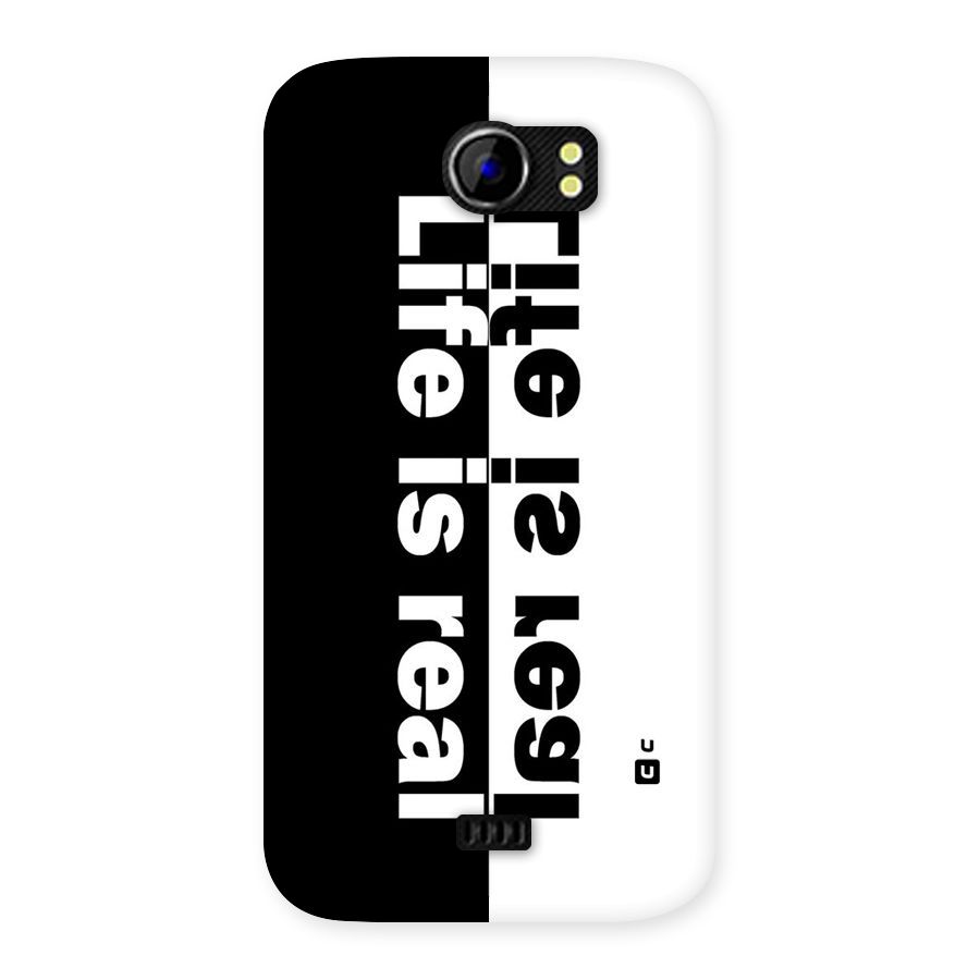 Life Reality Back Case for Micromax Canvas 2 A110