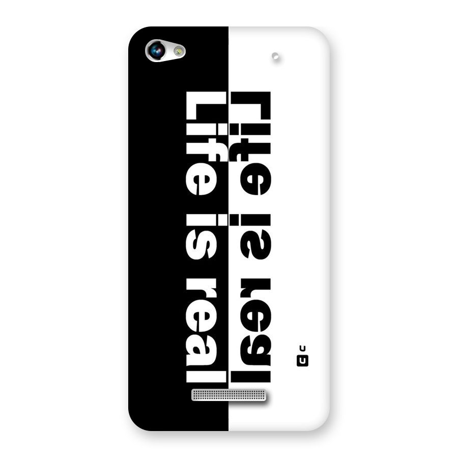 Life Reality Back Case for Micromax Hue 2