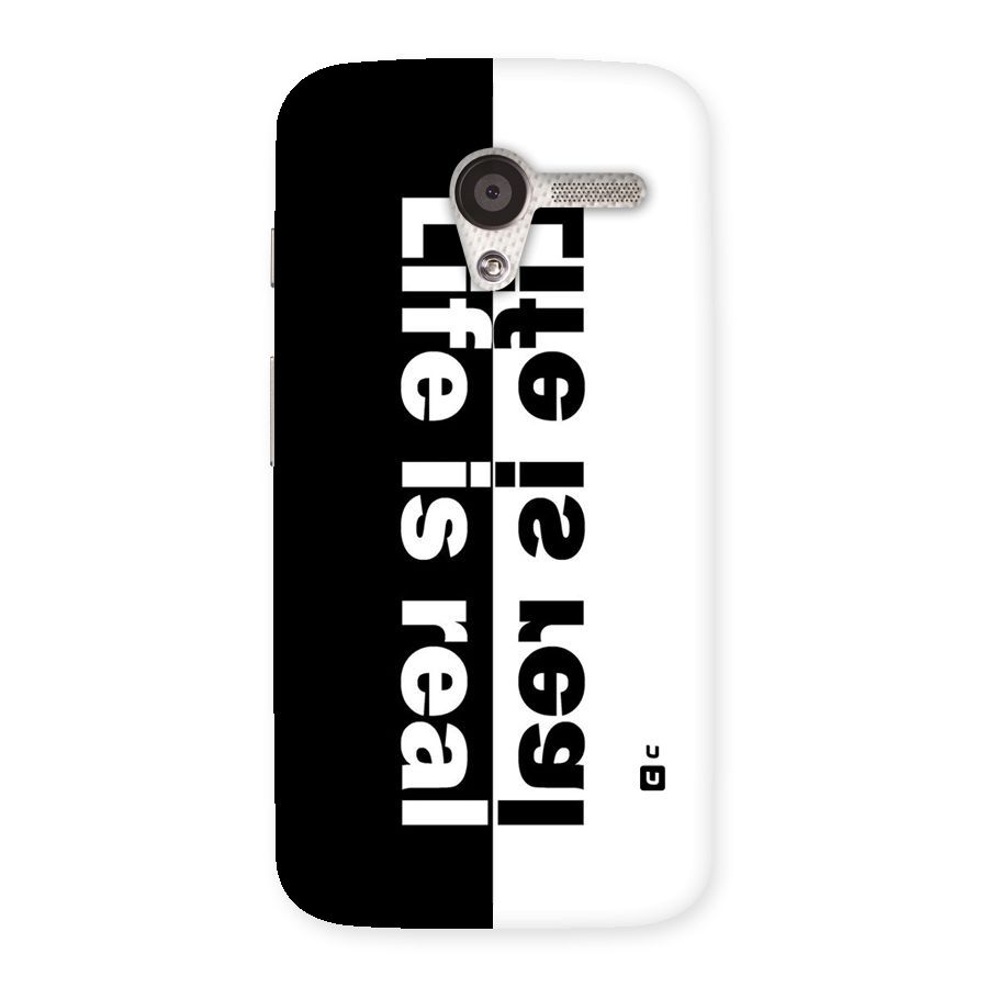 Life Reality Back Case for Moto X