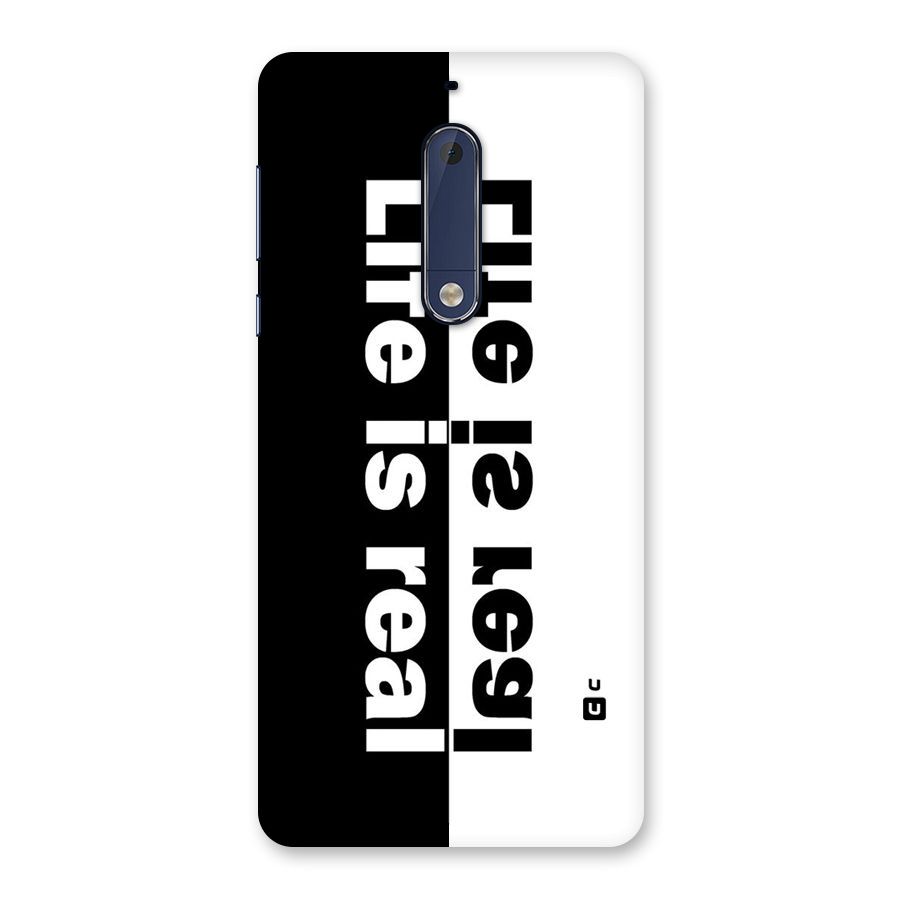 Life Reality Back Case for Nokia 5