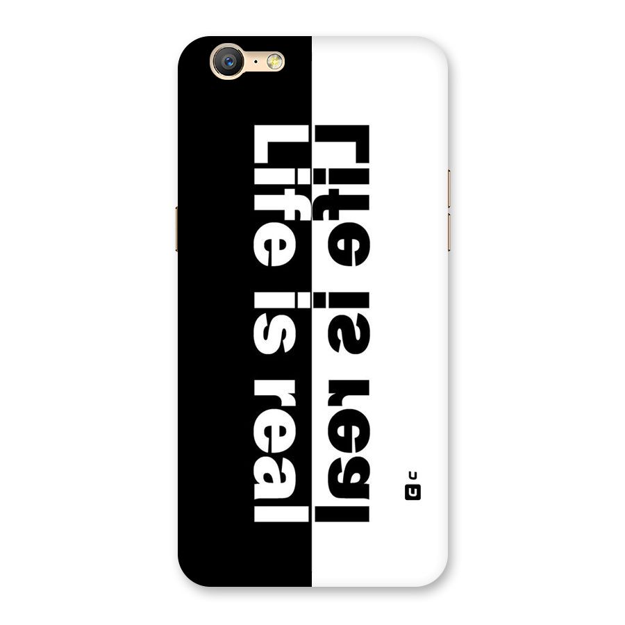 Life Reality Back Case for Oppo A39