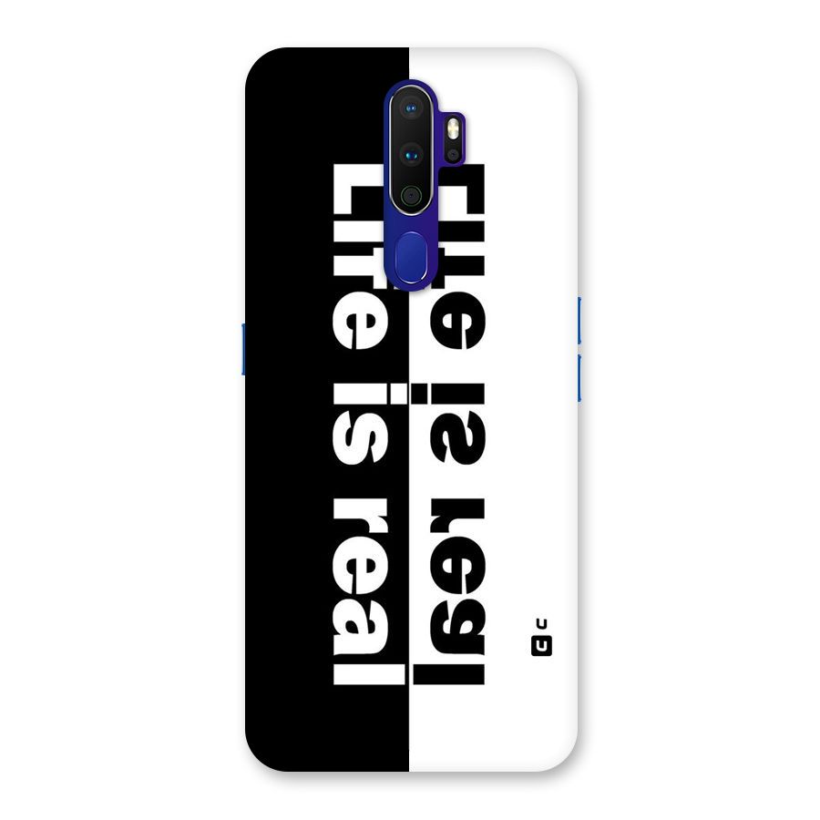 Life Reality Back Case for Oppo A9 (2020)