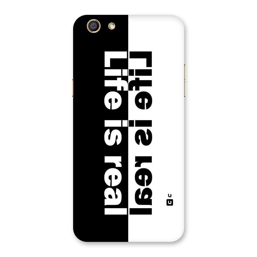 Life Reality Back Case for Oppo F3