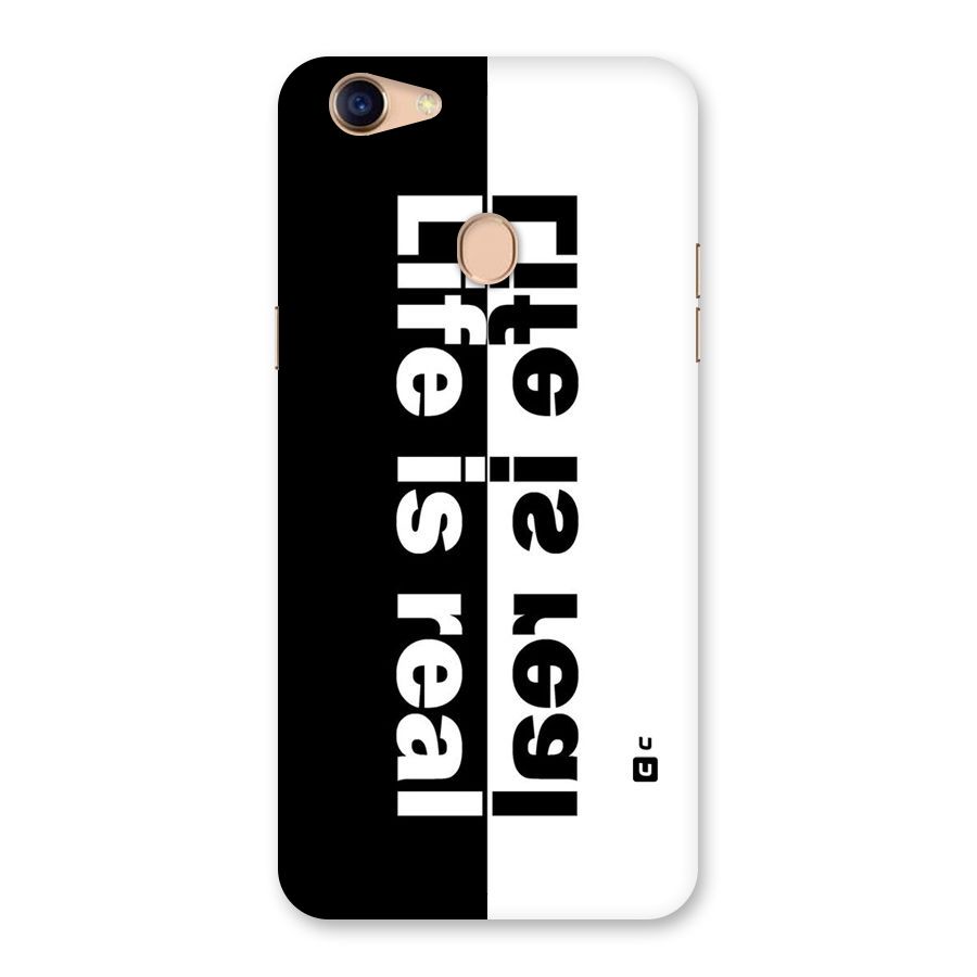 Life Reality Back Case for Oppo F5