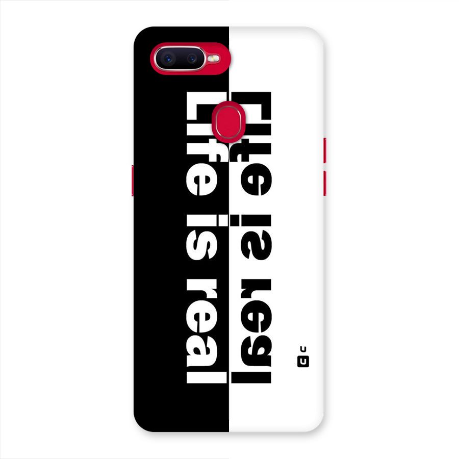 Life Reality Back Case for Oppo F9 Pro