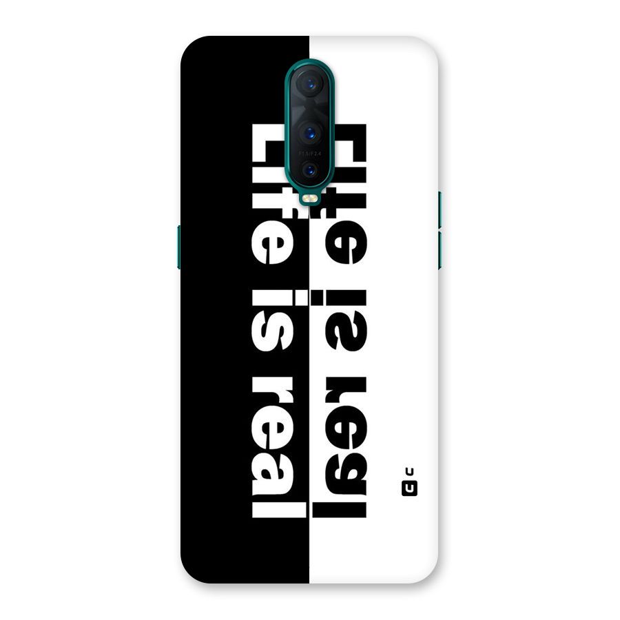 Life Reality Back Case for Oppo R17 Pro