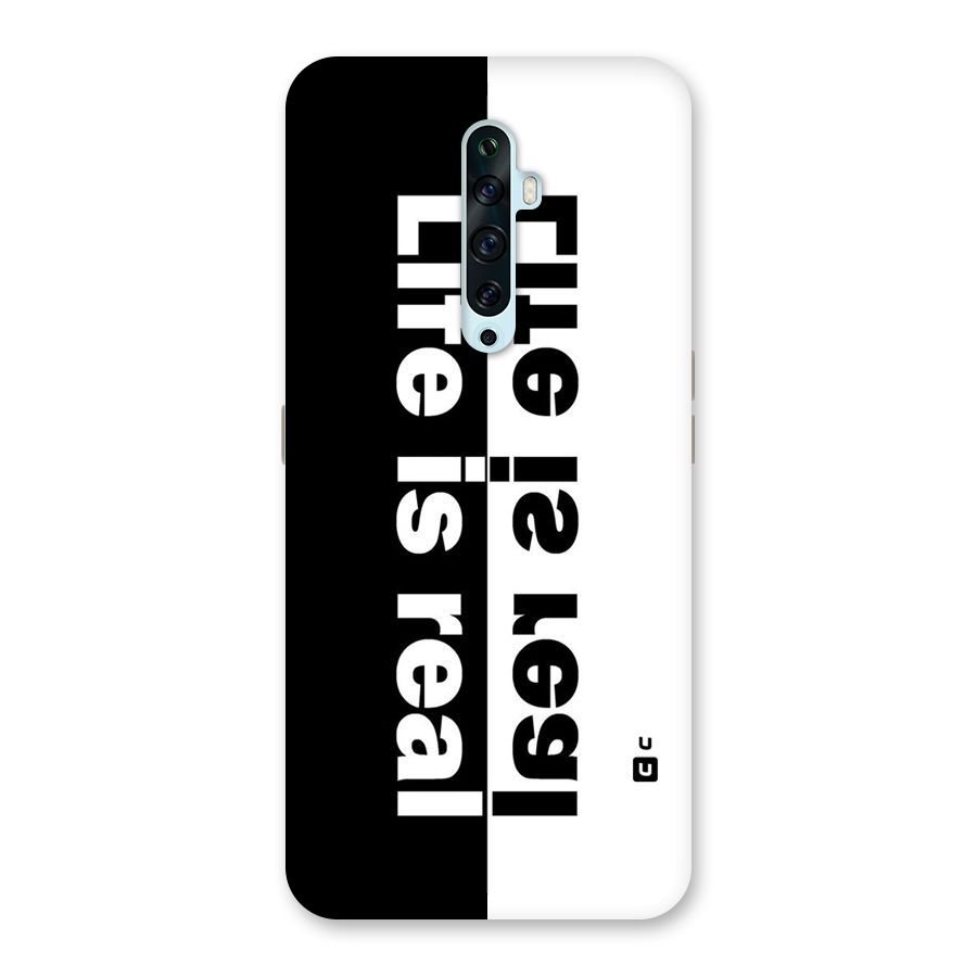 Life Reality Back Case for Oppo Reno2 Z