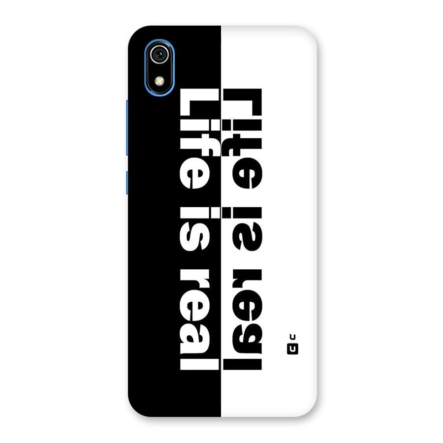 Life Reality Back Case for Redmi 7A