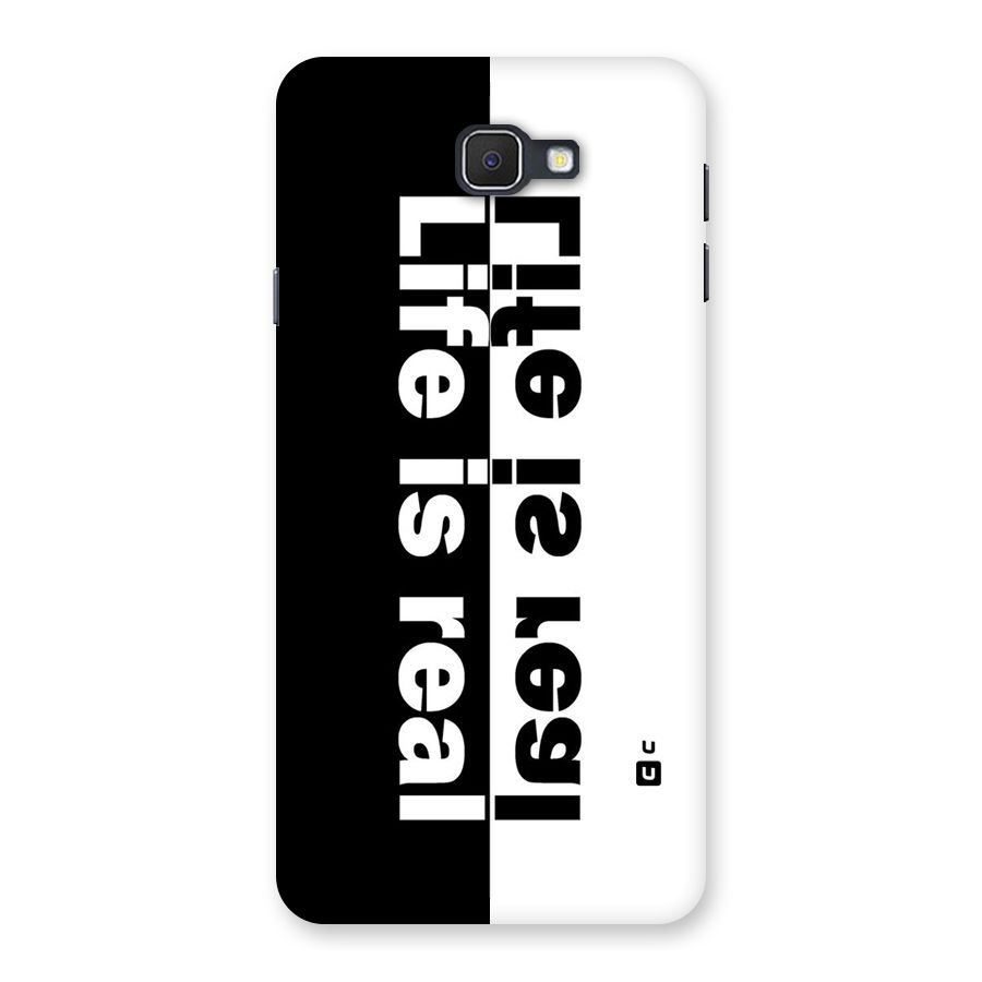 Life Reality Back Case for Samsung Galaxy J7 Prime