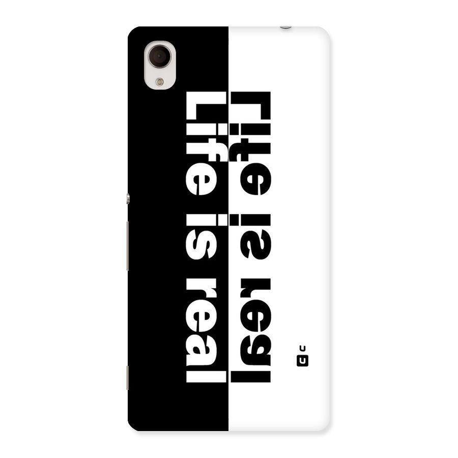Life Reality Back Case for Sony Xperia M4