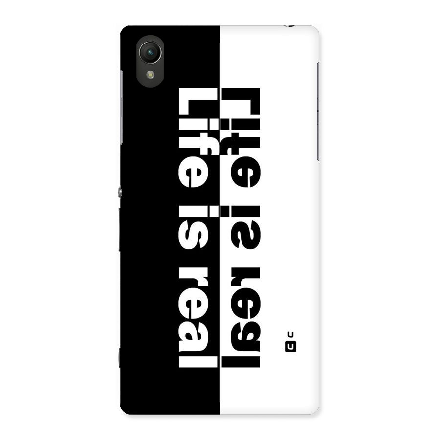 Life Reality Back Case for Sony Xperia Z1