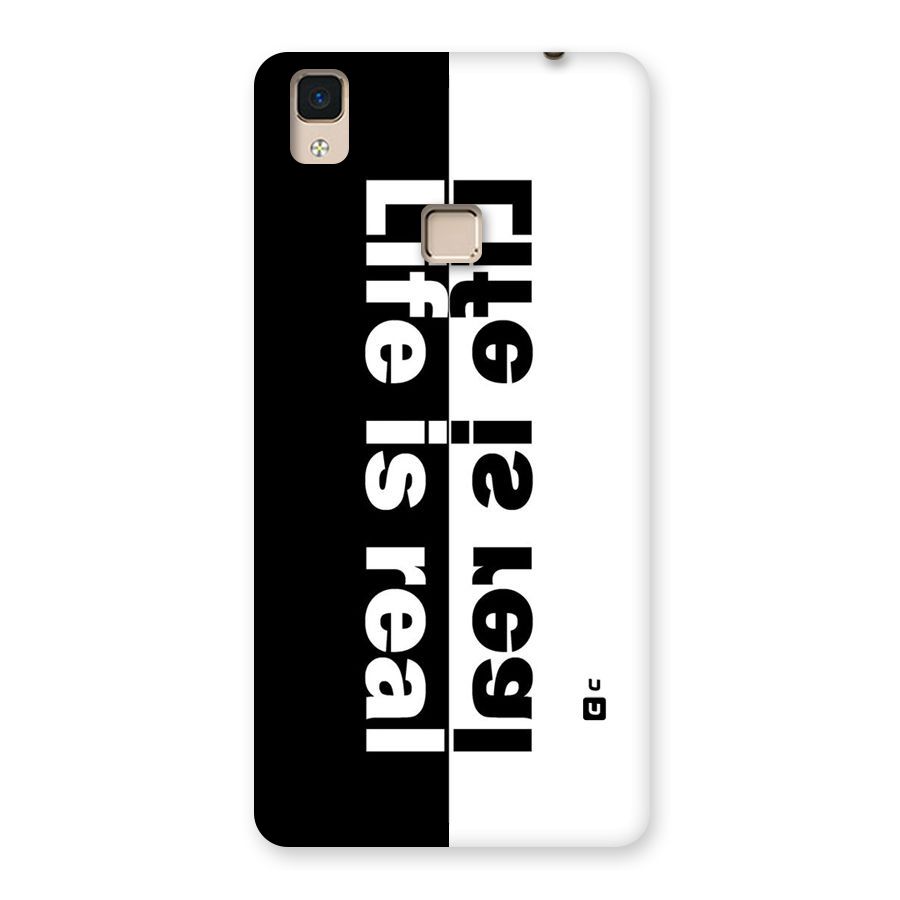 Life Reality Back Case for V3 Max