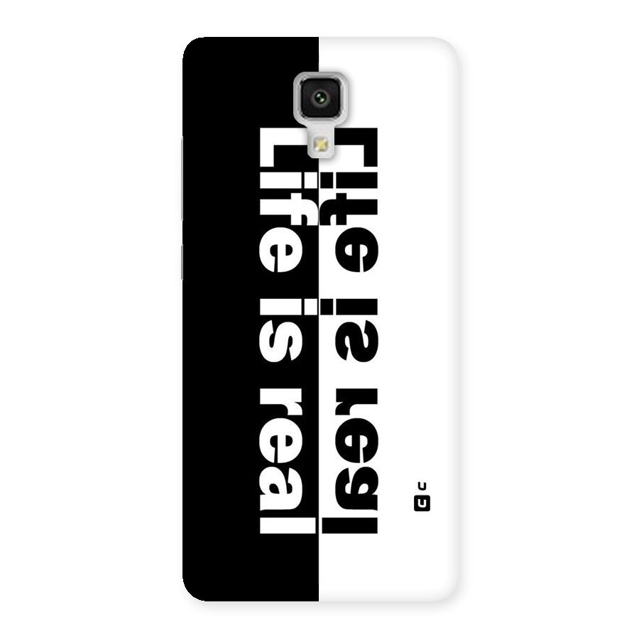 Life Reality Back Case for Xiaomi Mi 4