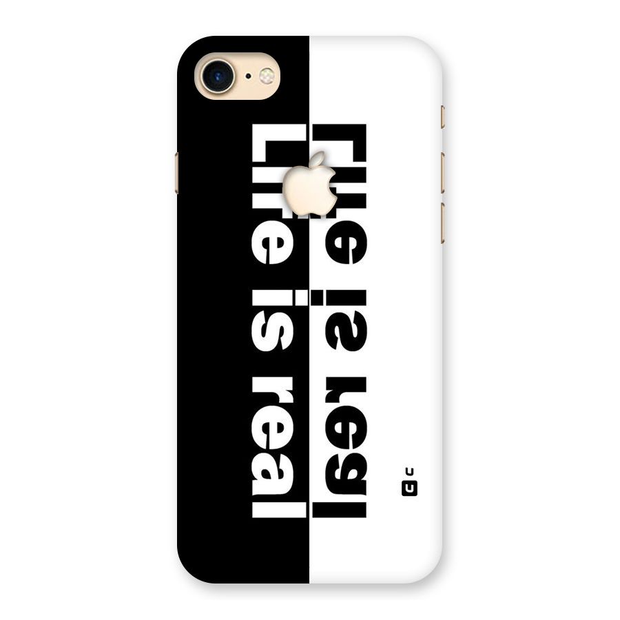 Life Reality Back Case for iPhone 7 Apple Cut