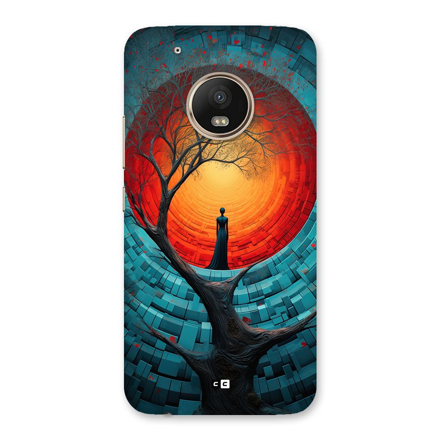 Life Tree Back Case for Moto G5 Plus