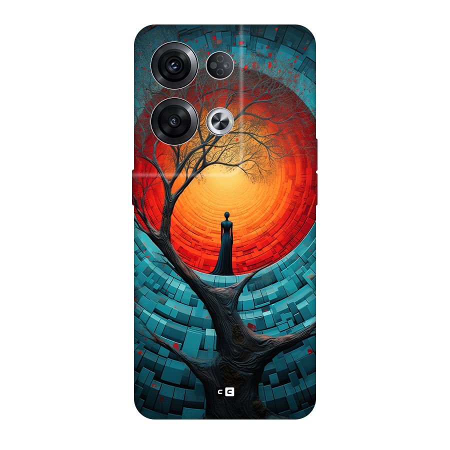 Life Tree Back Case for Oppo Reno8 Pro 5G