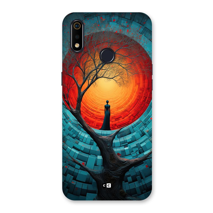 Life Tree Back Case for Realme 3i