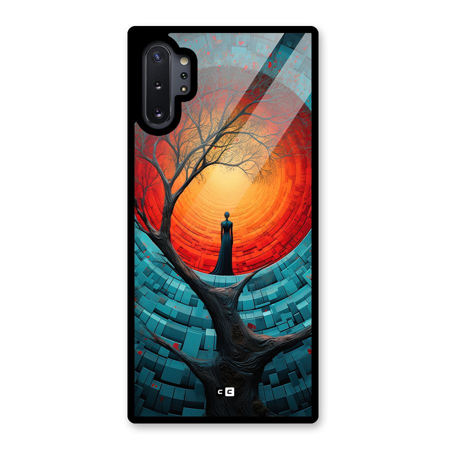Life Tree Glass Back Case for Galaxy Note 10 Plus