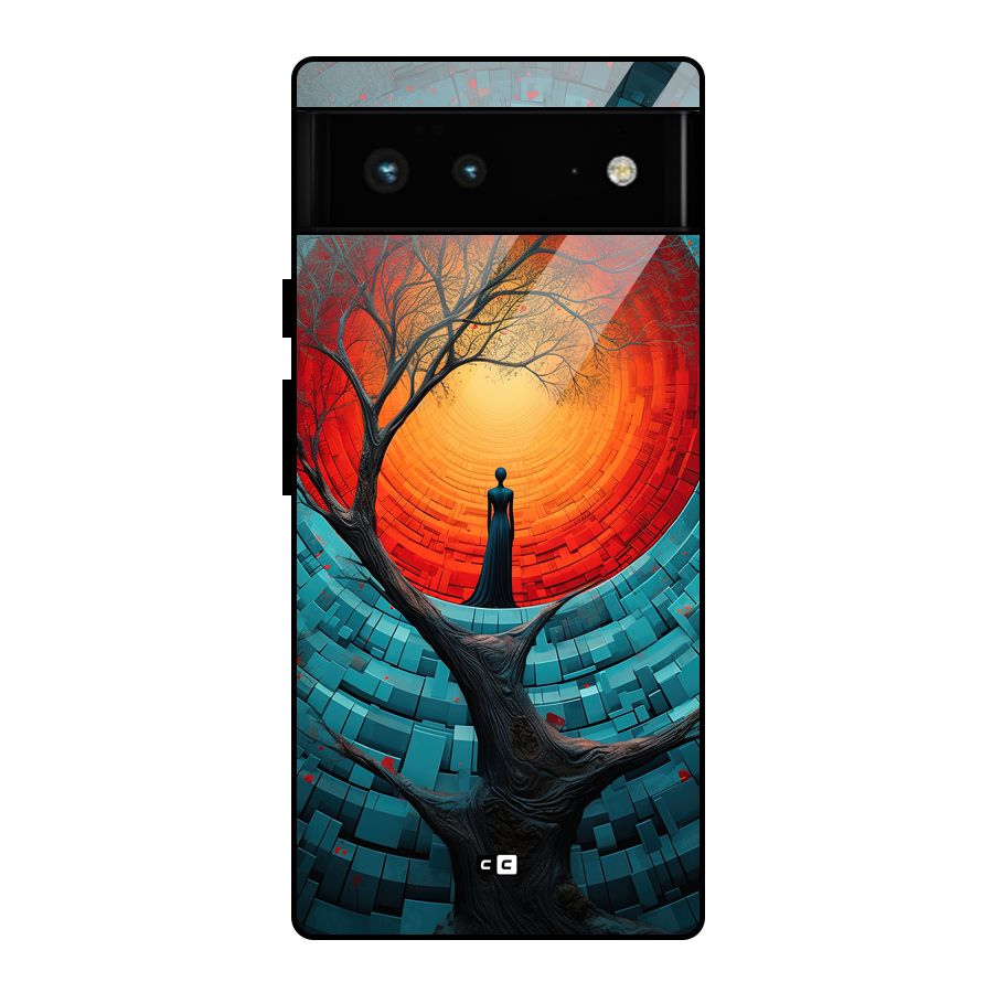 Life Tree Glass Back Case for Google Pixel 6