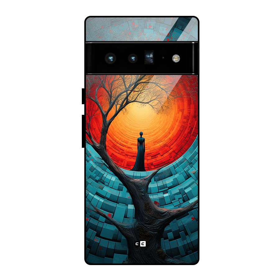 Life Tree Glass Back Case for Google Pixel 6 Pro