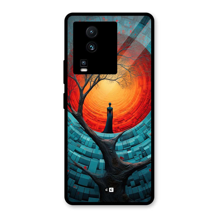 Life Tree Glass Back Case for Vivo iQOO Neo 7 Pro