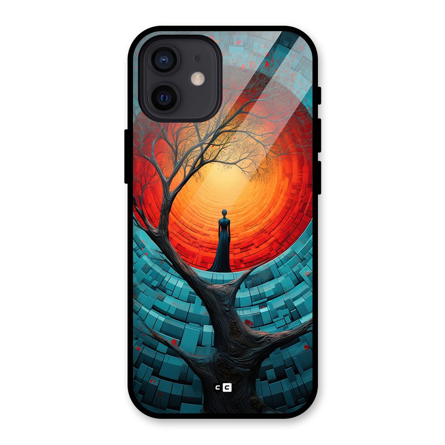 Life Tree Glass Back Case for iPhone 12