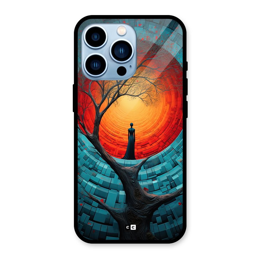 Life Tree Glass Back Case for iPhone 13 Pro