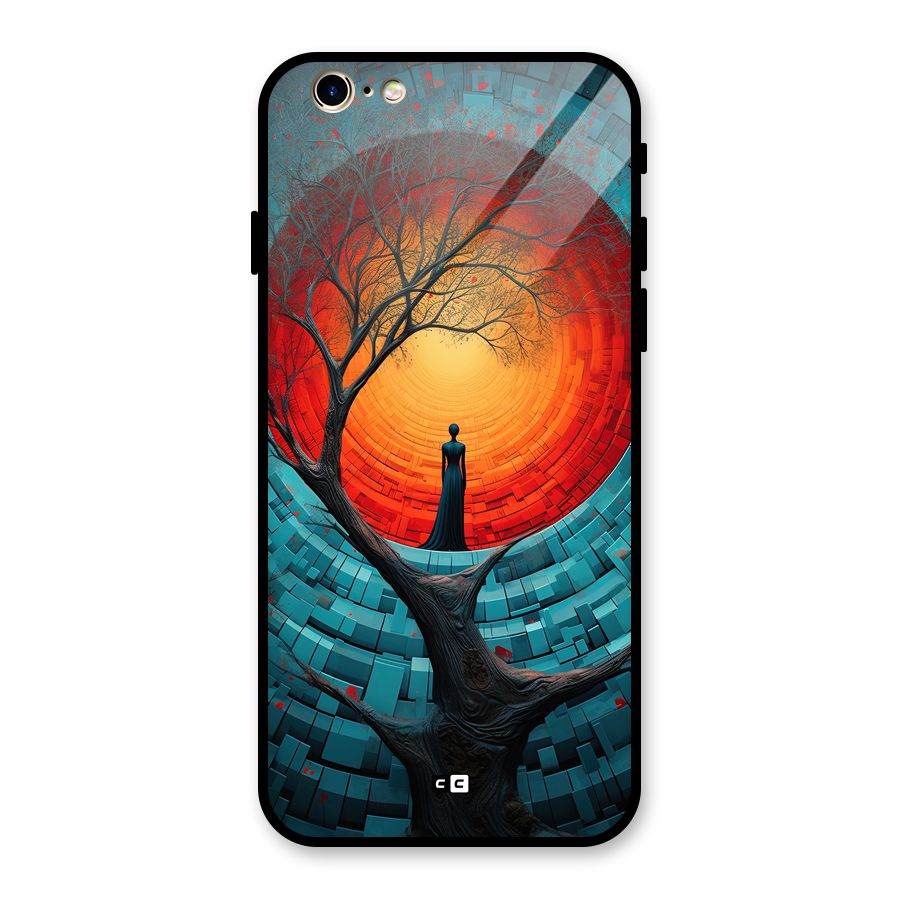 Life Tree Glass Back Case for iPhone 6 6S