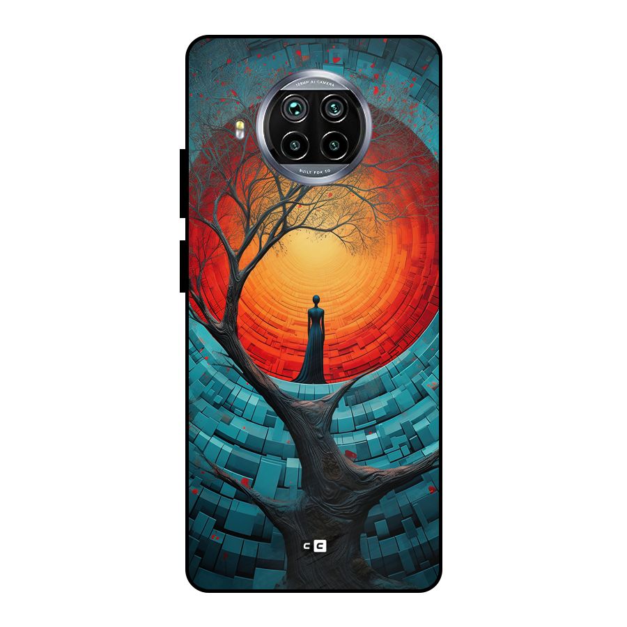 Life Tree Metal Back Case for Mi 10i