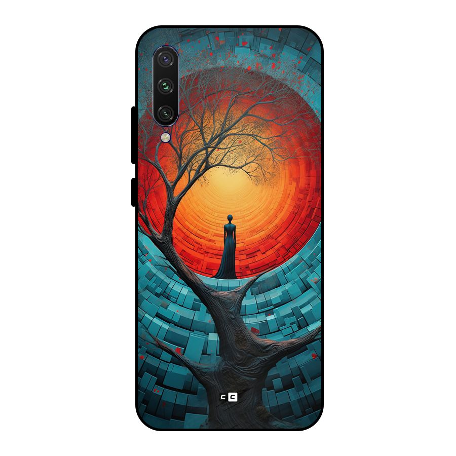 Life Tree Metal Back Case for Mi A3