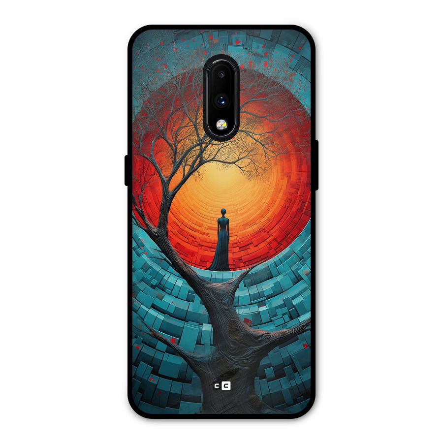 Life Tree Metal Back Case for OnePlus 7