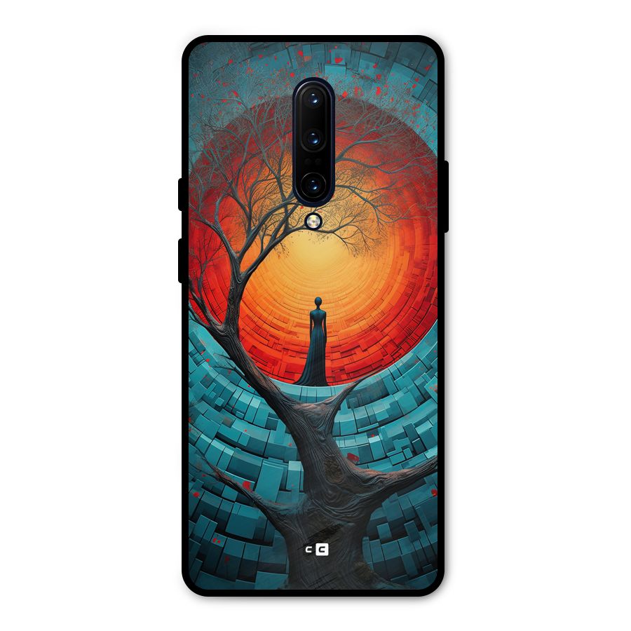 Life Tree Metal Back Case for OnePlus 7 Pro