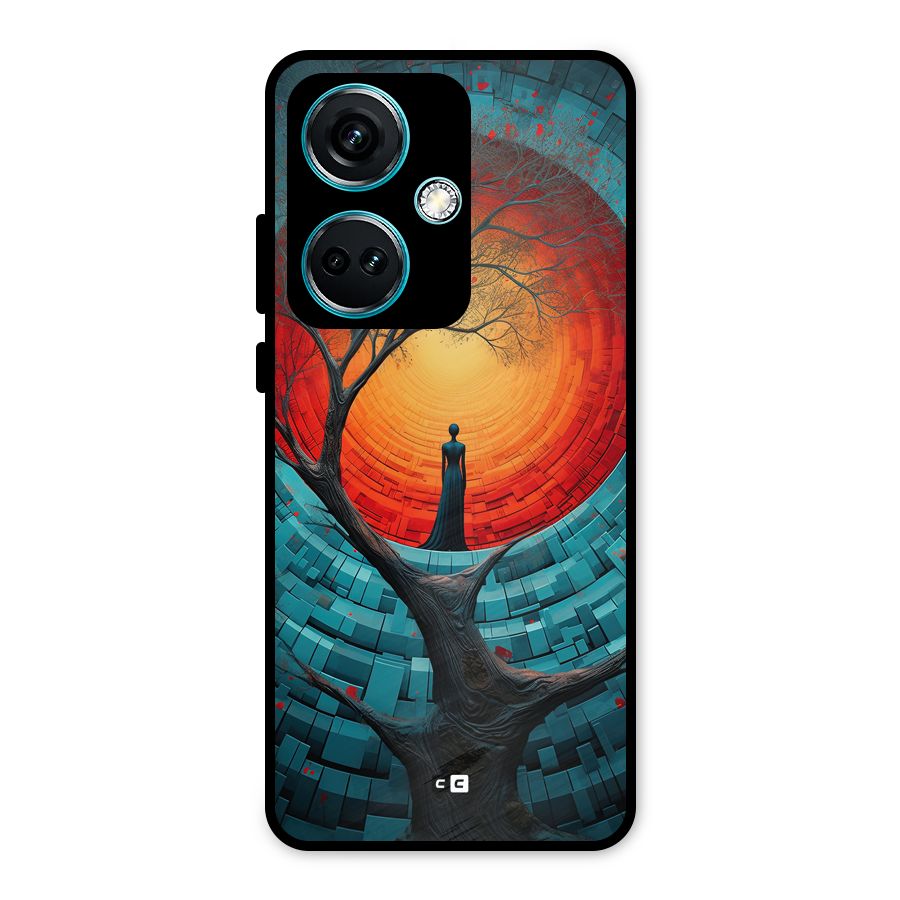 Life Tree Metal Back Case for OnePlus Nord CE 3 5G